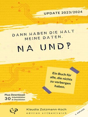 cover image of Dann haben die halt meine Daten. Na und?!